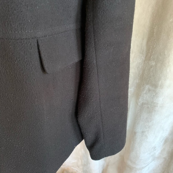 OLD NAVY Pea Coat Up Collar Black SMALL - Picture 5 of 12